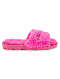 Женские домашние тапочки DKNY 36 (6 US) 24 см Розовый 1159840410