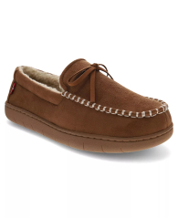 Чоловічі капці-мокасини Levi's на хутрі 42,5-43,5 (9,5-10,5 US) 27 см Коричневий 1159850654