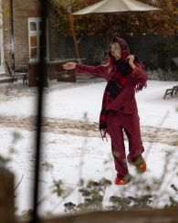 Тапочки из экомеха Victoria's Secret 38-39 (7-8 US) 25 см Красный 1159853316