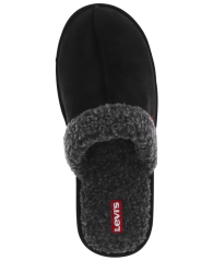 Теплые тапочки Levi's Memory Foam на меху 35,5-36,5 (5-6 US) 24 см Черный 1159854718