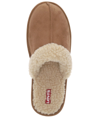 Чоловічі капці Levi's Brixton Memory Foam на хутрі 44-45 (11-12 US) 30 см Коричневий 1159860528