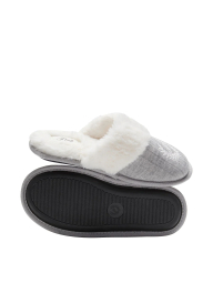 Тапочки зі штучного хутра Victoria's Secret Pink 36-37 (5-6 US) 24 см Сірий 1159861870