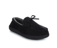 Чоловічі капці-мокасини Levi's на хутрі 41-42 (8-9 US) 26 см Чорний 1159862051