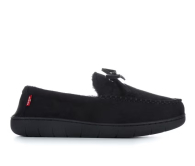 Чоловічі капці-мокасини Levi's на хутрі 41-42 (8-9 US) 26 см Чорний 1159862051