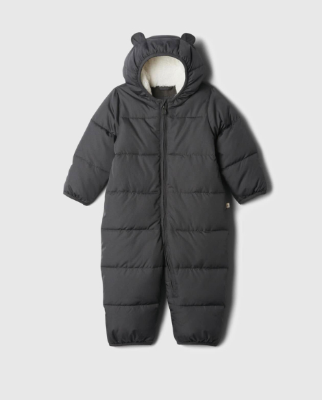 Зимний детский комбинезон GAP 1159844643 (Черный 3-6M)