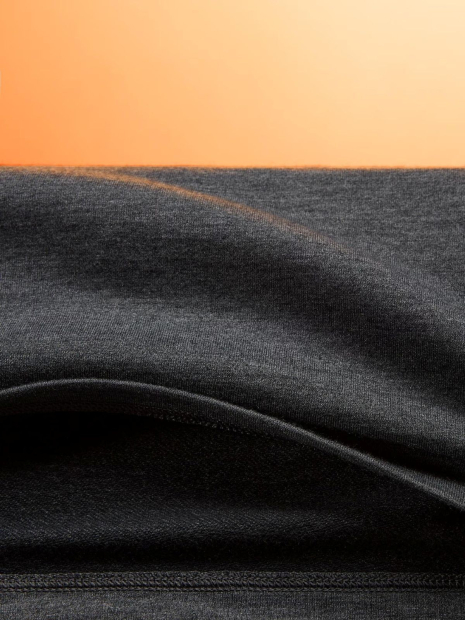 Мужской лонгслив UNIQLO с технологией HEATTECH 1159854881 (Серый XL)