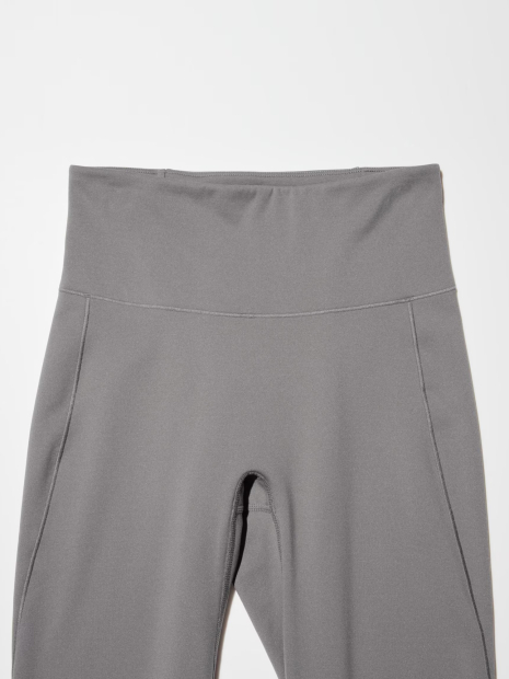 Женские леггинсы Uniqlo лосины с технологией HEATTECH 1159854902 (Серый L)