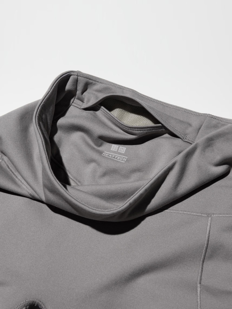 Женские леггинсы Uniqlo лосины с технологией HEATTECH 1159854902 (Серый L)