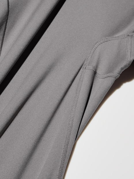 Женские леггинсы Uniqlo лосины с технологией HEATTECH 1159854902 (Серый L)