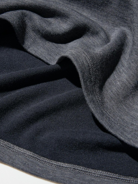 Мужской лонгслив UNIQLO с технологией HEATTECH 1159856767 (Серый 3XL)