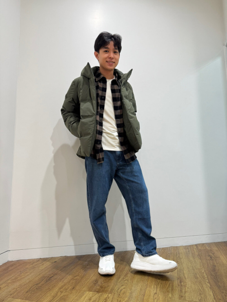 Мужской лонгслив UNIQLO с технологией HEATTECH 1159856983 (Молочный L)