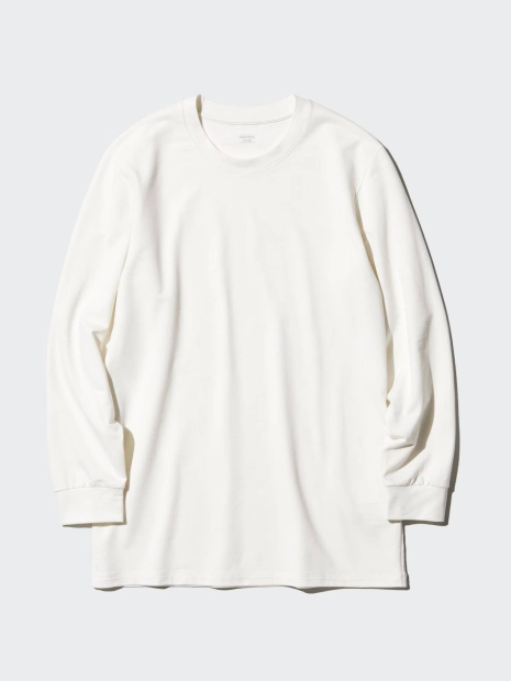 Чоловічий лонгслів UNIQLO з технологією HEATTECH 1159857162 (Молочний XXL)