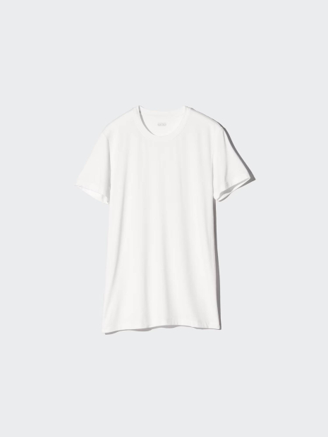 Чоловічі футболки UNIQLO з технологією HEATTECH 1159862165 (Білий M)