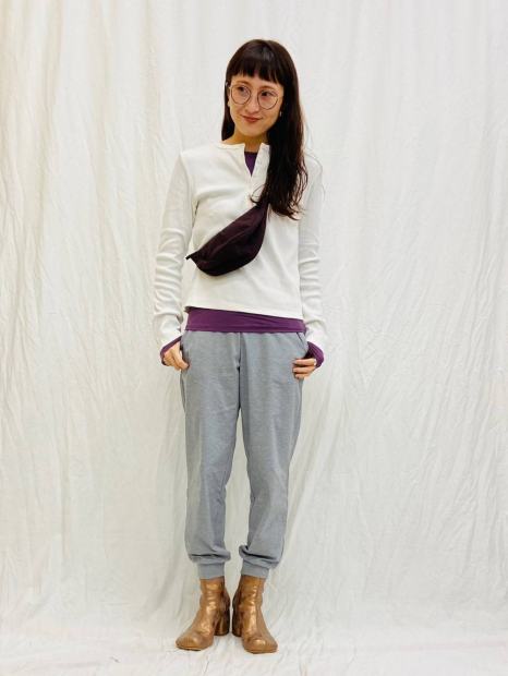 Жіночий термолонгслів Uniqlo HEATTECH 1159863420 (Фіолетовий XS)
