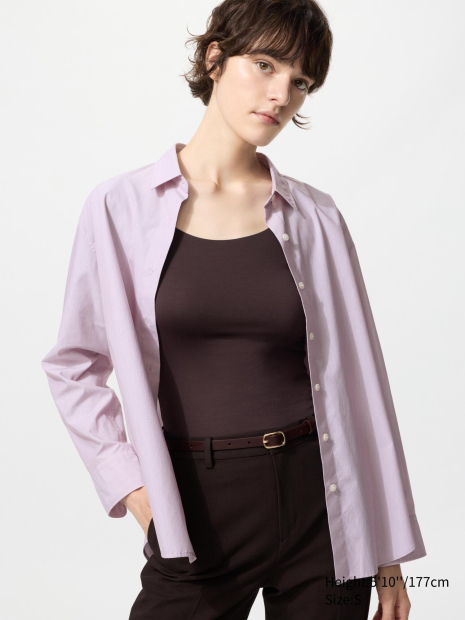 Женский лонгслив UNIQLO HEATTECH 1159864681 (Коричневый XL)