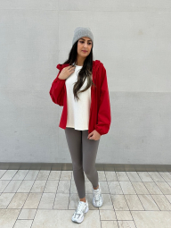 Женские леггинсы Uniqlo лосины с технологией HEATTECH 1159854902 (Серый L)