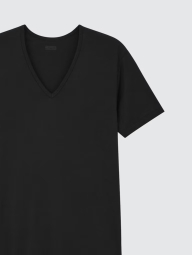 Мужская футболка UNIQLO с технологией HEATTECH 1159856892 (Черный XXL)