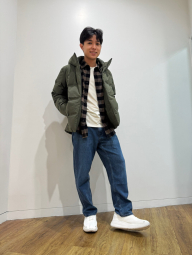 Мужской лонгслив UNIQLO с технологией HEATTECH 1159856983 (Молочный L)