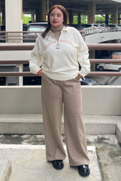 Флисовый лонгслив HEATTECH UNIQLO водолазка 1159858276 (Бежевый M)