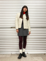 Жіночі термоколготки Heattech Uniqlo 1159859522 (Бордовий M)