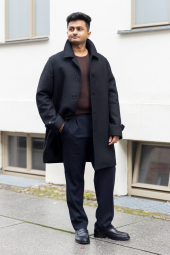 Мужской лонгслив из кашемировой смеси UNIQLO с технологией HEATTECH 1159859797 (Коричневый XXL)