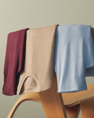 Мужской лонгслив из кашемировой смеси UNIQLO с технологией HEATTECH 1160049944 (Бежевый XL)