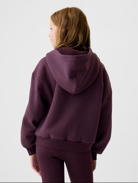 Дитяча толстовка GAP фліс 1159838715 (Фіолетовий S)