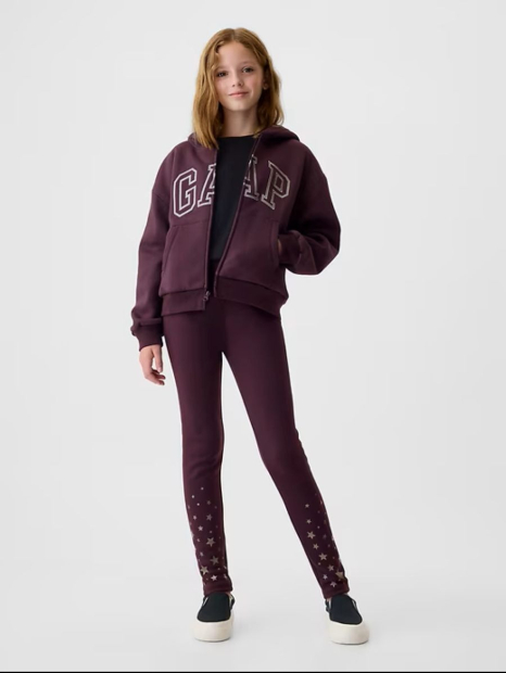 Детская толстовка GAP флис 1159839389 (Фиолетовый M)
