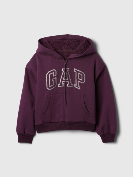 Детская толстовка GAP флис 1159839389 (Фиолетовый M)