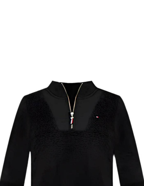 Женская толстовка Tommy Hilfiger из шерпы 1159841821 (Черный XXL)