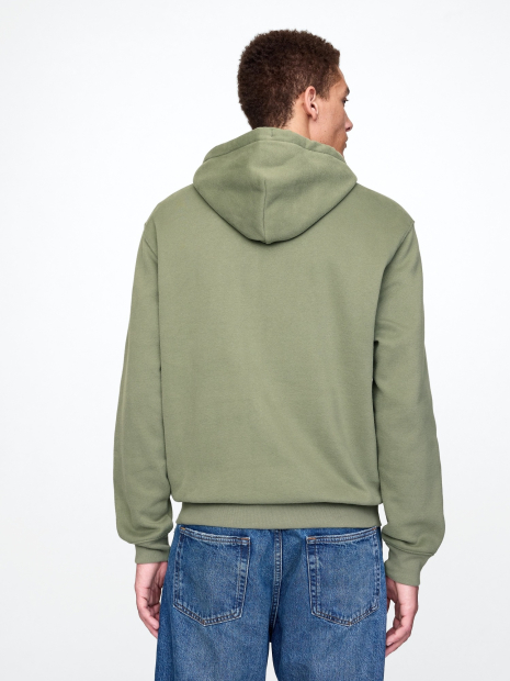Толстовка на флисе GAP с логотипом 1159841050 (Зеленый M)