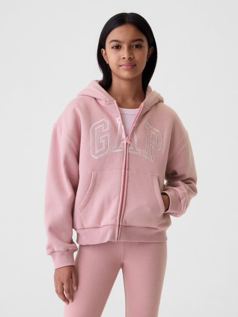 Дитяча толстовка з екомехом GAP 1159839533 (Рожевий XS)