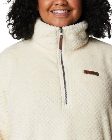Женская толстовка из экомеха Columbia 1159839986 (Молочный XL)