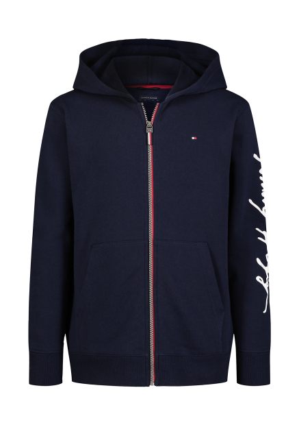 Детская толстовка на флисе Tommy Hilfiger с логотипом 1159840170 (Синий L)