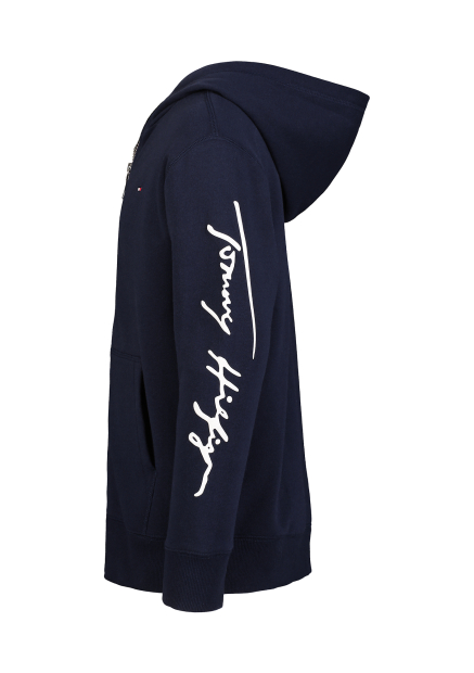 Детская толстовка на флисе Tommy Hilfiger с логотипом 1159840170 (Синий L)