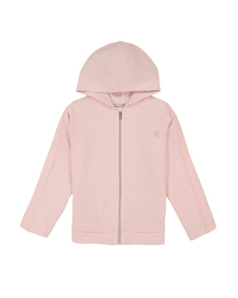 Детская толстовка на флисе Calvin Klein на молнии 1159841997 (Розовый L)