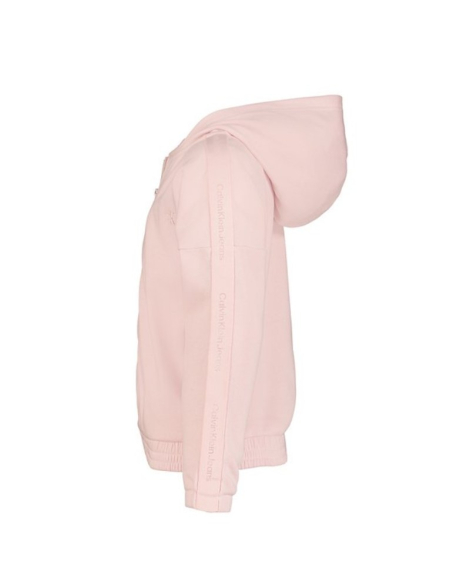 Детская толстовка на флисе Calvin Klein на молнии 1159841997 (Розовый L)