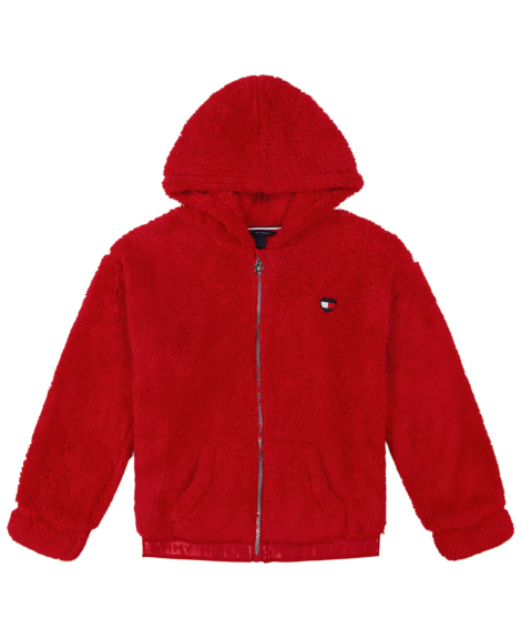 Детская толстовка из экомеха Tommy Hilfiger 1159842068 (Красный 6X)