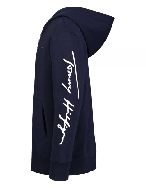 Детская толстовка на флисе Tommy Hilfiger с логотипом 1159843173 (Синий M)