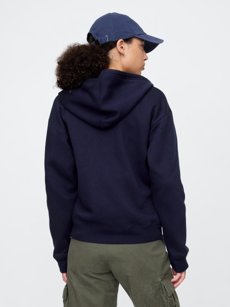 Женская толстовка GAP с капюшоном на молнии 1159845920 (Синий L)