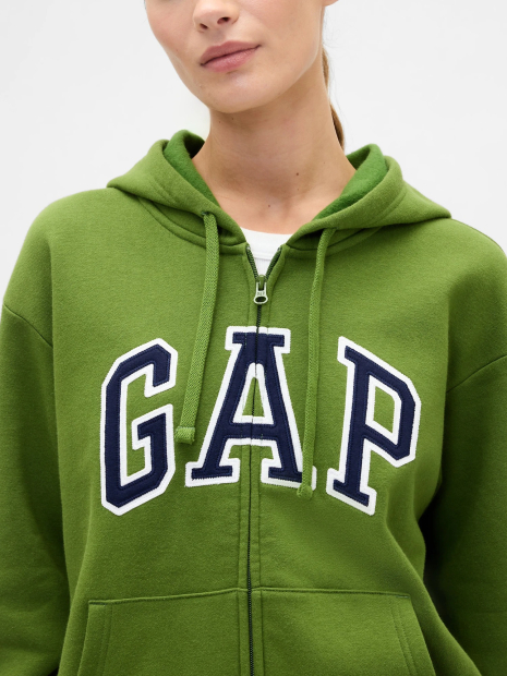 Толстовка жіноча GAP на флісі 1159848059 (Зелений L)