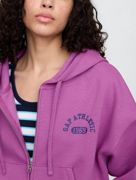 Женская толстовка GAP на флисе 1159848226 (Фиолетовый L)