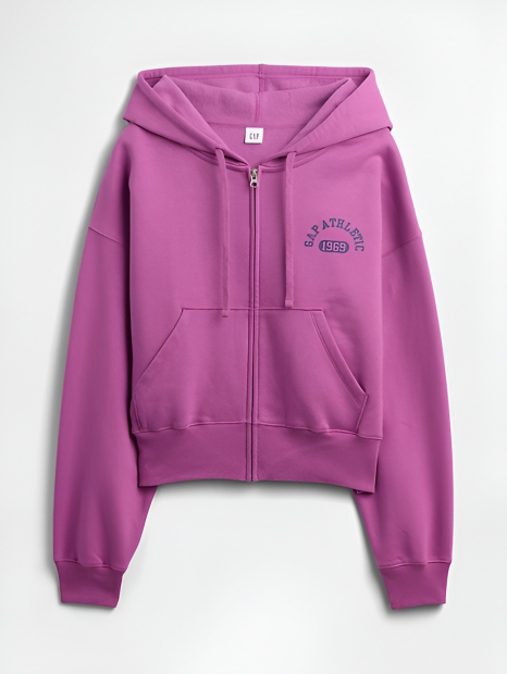 Женская толстовка GAP на флисе 1159848226 (Фиолетовый L)