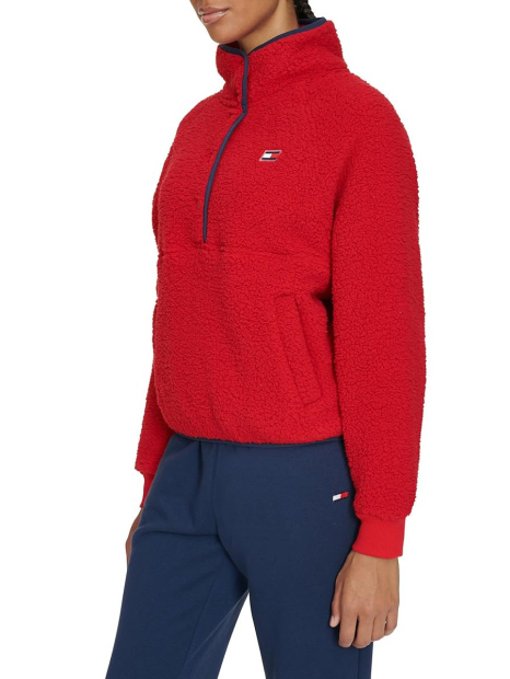 Женская толстовка Tommy Hilfiger из шерпы 1159848309 (Красный XL)