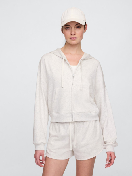 Женская толстовка GAP с капюшоном 1159849350 (Серый XXL)