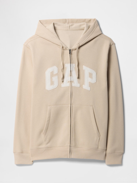 Толстовка на флісі GAP з логотипом 1159850457 (Бежевий XL)