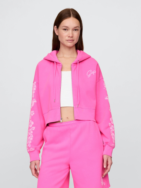 Женская толстовка на флисе Lilo & Stitch GAP 1159851196 (Розовый M)