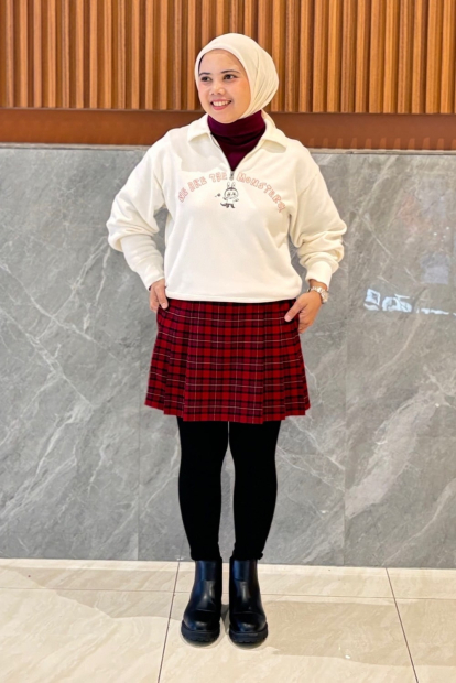 Толстовка UNIQLO POP MART UT Graphic на напівблискавці 1159851109 (Молочний M)