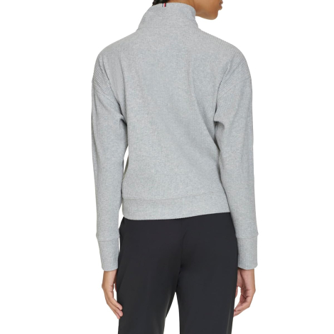 Женская толстовка Tommy Hilfiger с полумолнией 1159854068 (Серый XL)