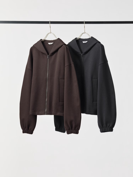 Базова толстовка UNIQLO 1159855025 (Чорний L)